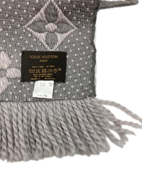 LOUIS VUITTON（ルイ ヴィトン）LOUIS VUITTON (ルイ ヴィトン) マフラー パープルの古着・服飾アイテム