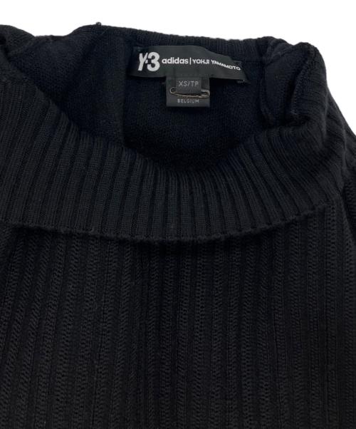 Y-3（ワイスリー）Y-3 (ワイスリー) ハイネックニット ブラック サイズ:XSの古着・服飾アイテム