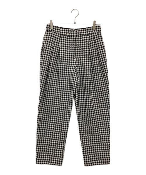EMPORIO ARMANI（エンポリオ アルマーニ）EMPORIO ARMANI (エンポリオ アルマーニ) 総柄パンツ ホワイト×ブラック サイズ:Mの古着・服飾アイテム