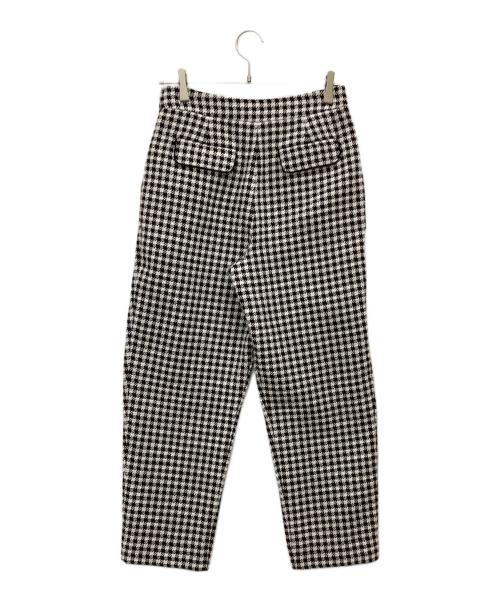 EMPORIO ARMANI（エンポリオ アルマーニ）EMPORIO ARMANI (エンポリオ アルマーニ) 総柄パンツ ホワイト×ブラック サイズ:Mの古着・服飾アイテム
