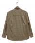 AURALEE (オーラリー) SUPER LIGHT WOOL CHECK SHIRTS ベージュ サイズ:3：21000円