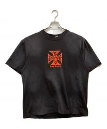 WEST COAST CHOPPERS（ウエストコーストチョッパーズ）の古着「プリントTシャツ」｜ブラック