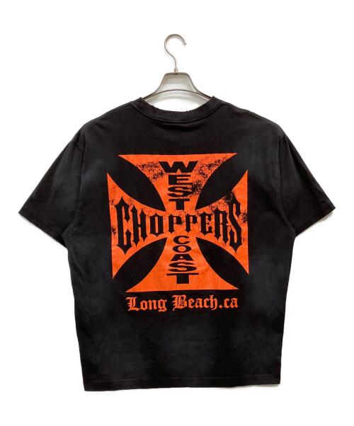 WEST COAST CHOPPERS（ウエストコーストチョッパーズ）WEST COAST CHOPPERS (ウエストコーストチョッパーズ) プリントTシャツ ブラック サイズ:-の古着・服飾アイテム