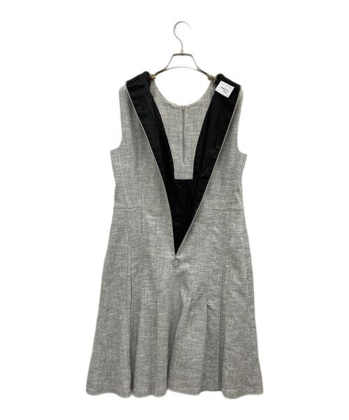AKRIS punto（アクリスプント）AKRIS punto (アクリスプント) ノースリーブワンピース グレー サイズ:42の古着・服飾アイテム