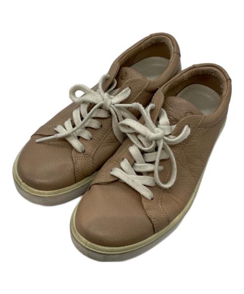 ECCO（エコー）ECCO (エコー) SOFT 60 WOMENS SNEAKER ベージュ サイズ:23.5㎝の古着・服飾アイテム