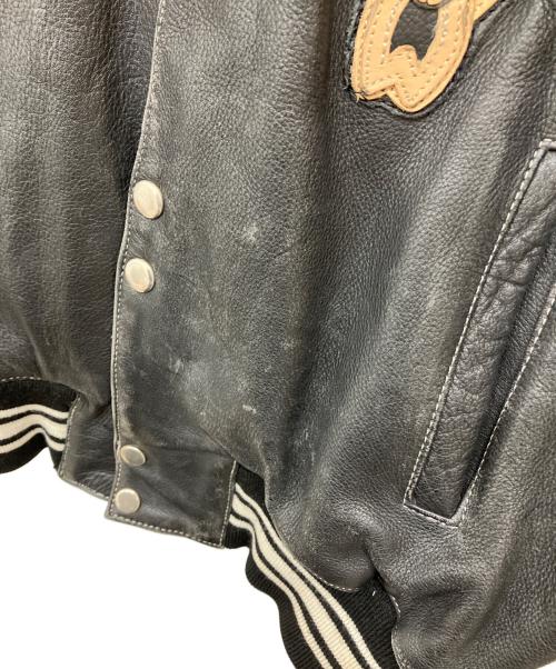 howie&son（ハウイアンドサン）HOWIE&SON (ハウイアンドサン) スカジャン ブラック×レッド サイズ:Mの古着・服飾アイテム
