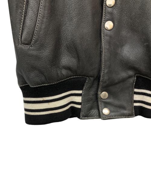 howie&son（ハウイアンドサン）HOWIE&SON (ハウイアンドサン) スカジャン ブラック×レッド サイズ:Mの古着・服飾アイテム