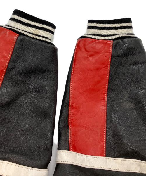 howie&son（ハウイアンドサン）HOWIE&SON (ハウイアンドサン) スカジャン ブラック×レッド サイズ:Mの古着・服飾アイテム