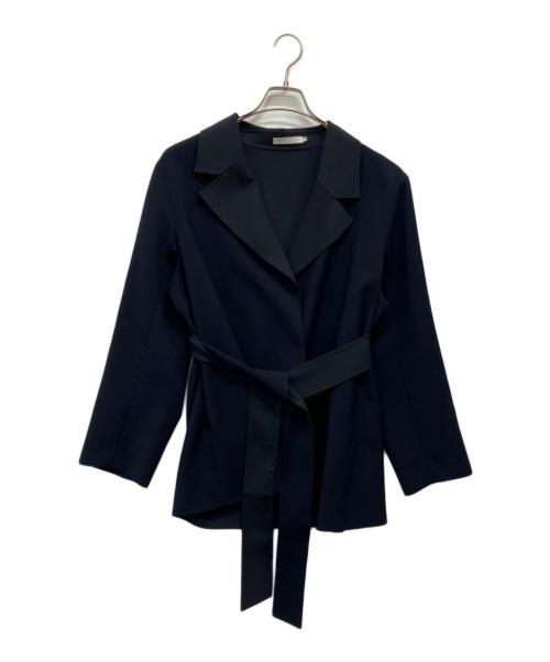 icB（アイシービー）icB (アイシービー) ライトリバー ミドル丈コート ネイビー サイズ:4の古着・服飾アイテム