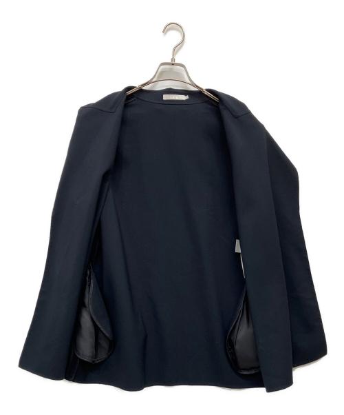 icB（アイシービー）icB (アイシービー) ライトリバー ミドル丈コート ネイビー サイズ:4の古着・服飾アイテム