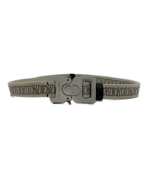 Christian Dior（クリスチャン ディオール）Christian Dior (クリスチャン ディオール) 1017 ALYX 9SM (テンセブンティーン アリクス ナインエスエム) ローラーコースターベルト ホワイトの古着・服飾アイテム