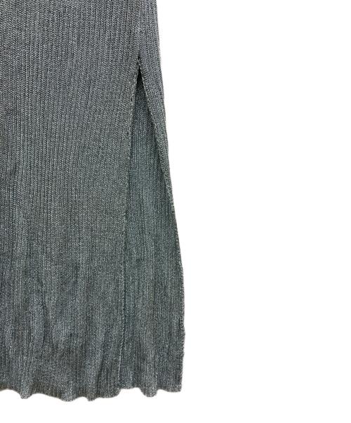 GANNI（ガニー）GANNI (ガニー) ラメニットワンピース ブルー サイズ:Mの古着・服飾アイテム