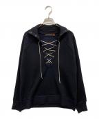 UNDERCOVERISMアンダーカバーイズム）の古着「07AW ハイネックニット」｜ネイビー