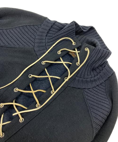 UNDERCOVERISM（アンダーカバーイズム）UNDERCOVERISM (アンダーカバーイズム) 07AW ハイネックニット ネイビー サイズ:2の古着・服飾アイテム