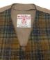 中古・古着 Harris Tweed (ハリスツイード) チェックベスト ベージュ サイズ:L：6000円