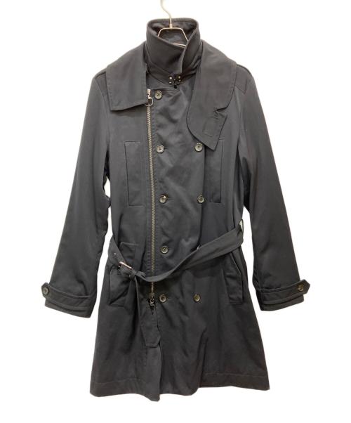 GUCCI（グッチ）GUCCI (グッチ) トレンチコート ブラック サイズ:46の古着・服飾アイテム