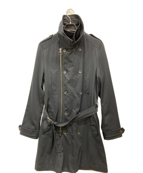GUCCI（グッチ）GUCCI (グッチ) トレンチコート ブラック サイズ:46の古着・服飾アイテム