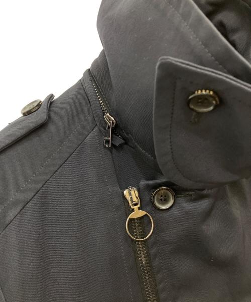 GUCCI（グッチ）GUCCI (グッチ) トレンチコート ブラック サイズ:46の古着・服飾アイテム