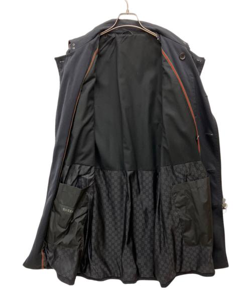 GUCCI（グッチ）GUCCI (グッチ) トレンチコート ブラック サイズ:46の古着・服飾アイテム