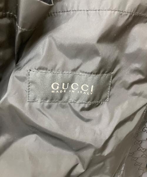 GUCCI（グッチ）GUCCI (グッチ) トレンチコート ブラック サイズ:46の古着・服飾アイテム