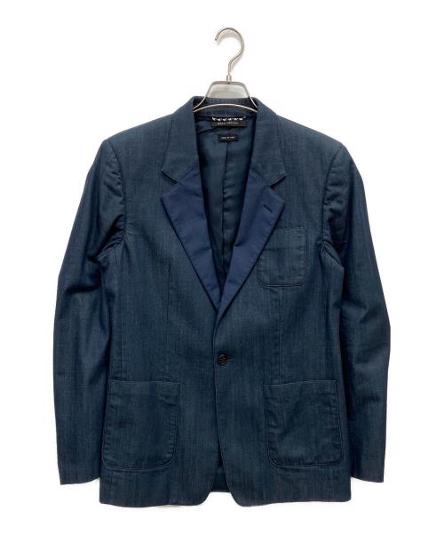 MARC JACOBS（マークジェイコブス）MARC JACOBS (マークジェイコブス) デニムテーラードジャケット インディゴ サイズ:46の古着・服飾アイテム