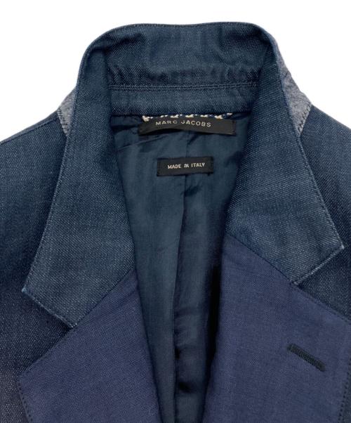 MARC JACOBS（マークジェイコブス）MARC JACOBS (マークジェイコブス) デニムテーラードジャケット インディゴ サイズ:46の古着・服飾アイテム