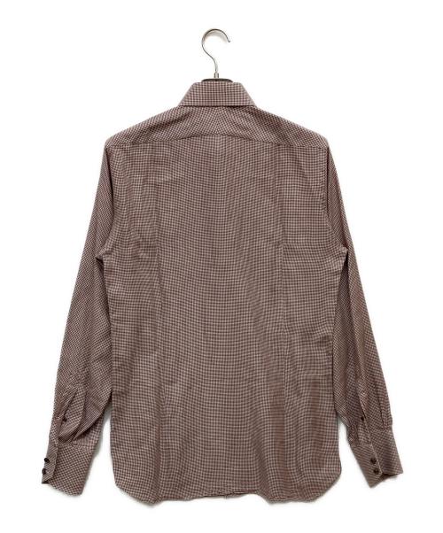 TOM FORD（トムフォード）TOM FORD (トムフォード) チェックシャツ レッド サイズ:Fの古着・服飾アイテム