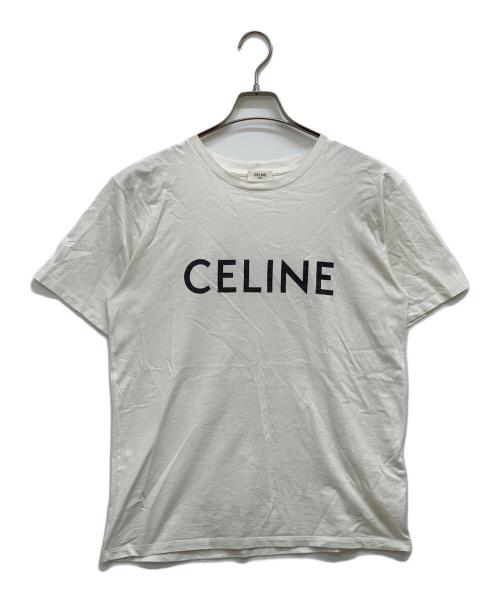 CELINE（セリーヌ）CELINE (セリーヌ) プリントTシャツ ホワイト サイズ:Mの古着・服飾アイテム