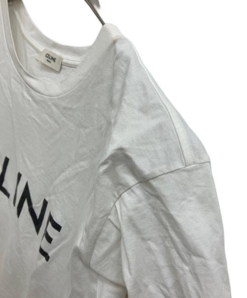 CELINE（セリーヌ）CELINE (セリーヌ) プリントTシャツ ホワイト サイズ:Mの古着・服飾アイテム