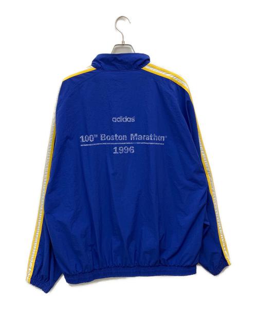 adidas（アディダス）adidas (アディダス) ナイロンジャケット ブルー サイズ:XXLの古着・服飾アイテム