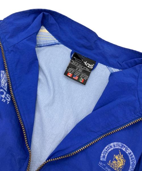 adidas（アディダス）adidas (アディダス) ナイロンジャケット ブルー サイズ:XXLの古着・服飾アイテム
