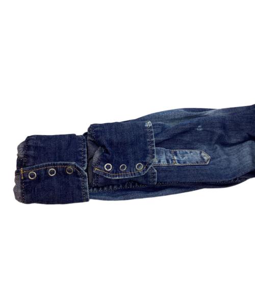 DSQUARED2（ディースクエアード）DSQUARED2 (ディースクエアード) デニムシャツ インディゴ サイズ:SIZE 38の古着・服飾アイテム