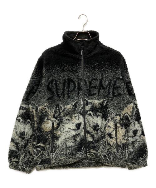 SUPREME（シュプリーム）Supreme (シュプリーム) Wolf Fleece jacket ブラック サイズ:Lの古着・服飾アイテム