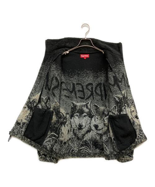 SUPREME（シュプリーム）Supreme (シュプリーム) Wolf Fleece jacket ブラック サイズ:Lの古着・服飾アイテム