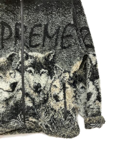 SUPREME（シュプリーム）Supreme (シュプリーム) Wolf Fleece jacket ブラック サイズ:Lの古着・服飾アイテム