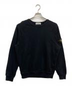 STONE ISLANDストーンアイランド）の古着「クルーネックスウェット」｜ブラック