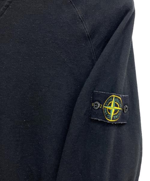 STONE ISLAND（ストーンアイランド）STONE ISLAND (ストーンアイランド) クルーネックスウェット ブラック サイズ:Mの古着・服飾アイテム