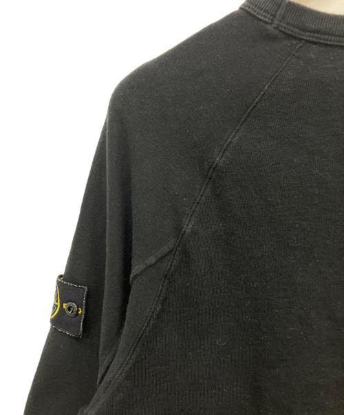 STONE ISLAND（ストーンアイランド）STONE ISLAND (ストーンアイランド) クルーネックスウェット ブラック サイズ:Mの古着・服飾アイテム