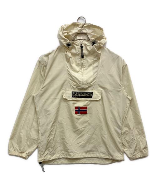 NAPAPIJRI（ナパピリ）NAPAPIJRI (ナパピリ) アノラックパーカー アイボリー サイズ:Mの古着・服飾アイテム