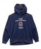 POLO RALPH LAURENポロ・ラルフローレン）の古着「12 M. Yacht Callenge Fleece  Hoodie」｜ネイビー