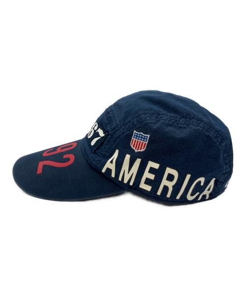 POLO RALPH LAUREN（ポロ・ラルフローレン）POLO RALPH LAUREN (ポロ・ラルフローレン) 1992 Long-Bill Cap ネイビー サイズ:SIZE S/Mの古着・服飾アイテム