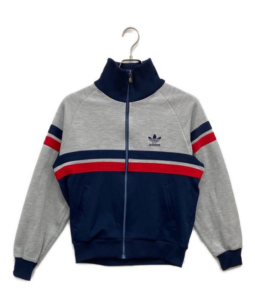 adidas（アディダス）adidas (アディダス) トラックジャケット ネイビー サイズ:165㎝の古着・服飾アイテム