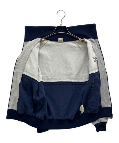 adidas（アディダス）adidas (アディダス) トラックジャケット ネイビー サイズ:165㎝の古着・服飾アイテム