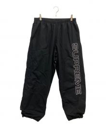 SUPREME（シュプリーム）の古着「pellout Embroidered Track Pant」｜ブラック
