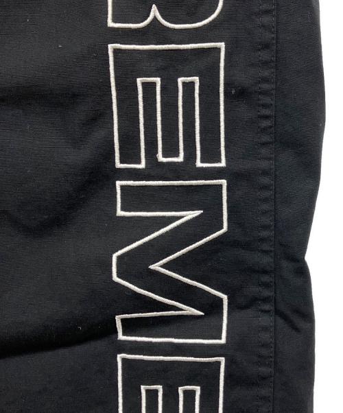 SUPREME（シュプリーム）Supreme (シュプリーム) pellout Embroidered Track Pant ブラック サイズ:Mの古着・服飾アイテム