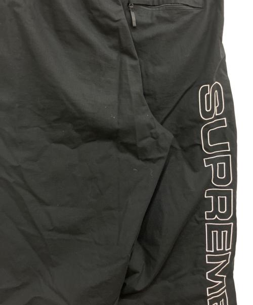 SUPREME（シュプリーム）Supreme (シュプリーム) pellout Embroidered Track Pant ブラック サイズ:Mの古着・服飾アイテム