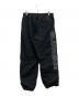 Supreme (シュプリーム) pellout Embroidered Track Pant ブラック サイズ:M：19000円