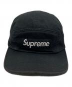 SUPREMEシュプリーム）の古着「WASHED CHINO TWILL CAMP CAP」｜ブラック