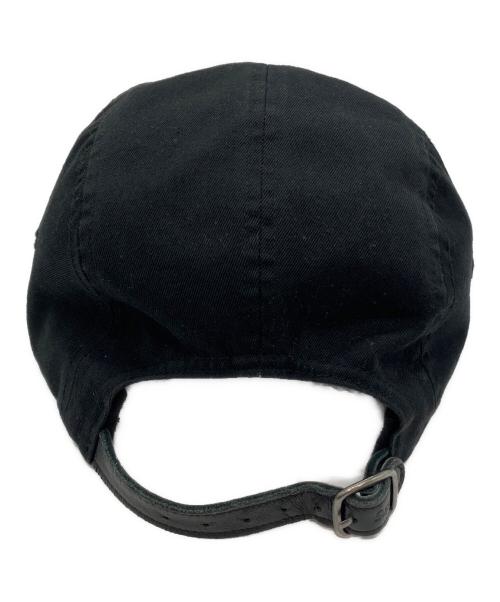 SUPREME（シュプリーム）Supreme (シュプリーム) WASHED CHINO TWILL CAMP CAP ブラックの古着・服飾アイテム