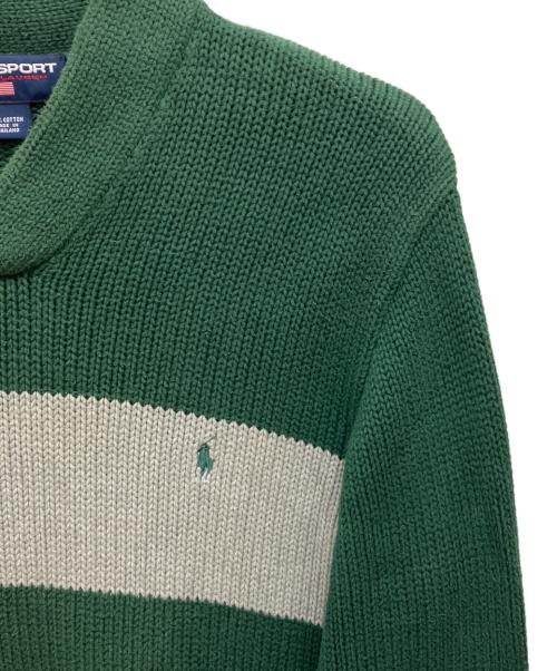 POLO SPORT（ポロスポーツ）POLO SPORT (ポロスポーツ) ニット グリーン サイズ:Mの古着・服飾アイテム